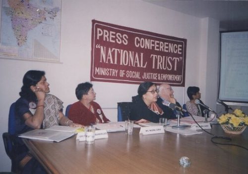 Ms Saswati Singh at a Press Conference on Autism
